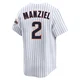 San Diego Padres ＃2 Johnny Manziel Youth White Limited Cooperstown Collection Jersey