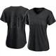 San Diego Padres ＃21 Heath Bell Women's Black Authentic Pitch Fashion Jersey