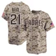 San Diego Padres ＃21 Heath Bell Youth Camo Limited 2nd Alternate Jersey