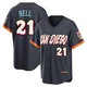 San Diego Padres ＃21 Heath Bell Youth Limited Obsidian 2026 City Connect Stadium Jersey