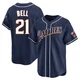 San Diego Padres ＃21 Heath Bell Youth Navy Limited Cooperstown Collection Jersey