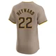 San Diego Padres ＃22 Jason Heyward Men's Brown Elite Alternate Jersey