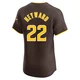 San Diego Padres ＃22 Jason Heyward Men's Brown Elite Road Vapor Premier Jersey