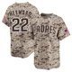 San Diego Padres ＃22 Jason Heyward Men's Camo Limited 2nd Alternate Jersey
