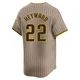 San Diego Padres ＃22 Jason Heyward Men's Limited Tan Alternate Jersey
