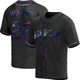 San Diego Padres ＃22 Jason Heyward Youth Black Replica Holographic Alternate Jersey
