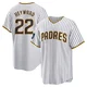 San Diego Padres ＃22 Jason Heyward Youth White Replica 2024 World Tour Seoul Series Home Jersey