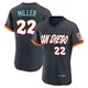 San Diego Padres ＃22 Mason Miller Men's Authentic Obsidian 2026 City Connect Stadium Jersey