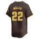 San Diego Padres ＃22 Mason Miller Men's Brown Limited Away Jersey