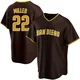 San Diego Padres ＃22 Mason Miller Men's Brown Replica Road Jersey