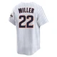 San Diego Padres ＃22 Mason Miller Men's White Limited Cooperstown Collection Jersey