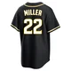 San Diego Padres ＃22 Mason Miller Youth Black Replica Fashion Out Jersey