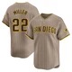 San Diego Padres ＃22 Mason Miller Youth Limited Tan Alternate Jersey