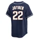 San Diego Padres ＃22 Wally Joyner Men's Navy Limited Cooperstown Collection Jersey