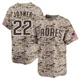 San Diego Padres ＃22 Wally Joyner Youth Camo Limited 2nd Alternate Jersey