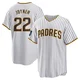 San Diego Padres ＃22 Wally Joyner Youth White Replica 2024 World Tour Seoul Series Home Jersey