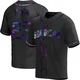 San Diego Padres ＃23 Phil Nevin Men's Black Replica Holographic Alternate Jersey