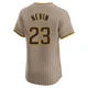 San Diego Padres ＃23 Phil Nevin Men's Brown Elite Alternate Jersey