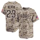 San Diego Padres ＃23 Phil Nevin Men's Camo Limited 2nd Alternate Jersey