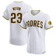 San Diego Padres ＃23 Phil Nevin Men's White Elite Home Jersey