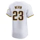 San Diego Padres ＃23 Phil Nevin Men's White Elite Home Jersey