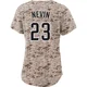 San Diego Padres ＃23 Phil Nevin Women's Camo Limited 2nd Alternate Jersey