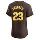 San Diego Padres ＃23 Tito Fuentes Men's Brown Elite Road Vapor Premier Jersey