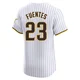 San Diego Padres ＃23 Tito Fuentes Men's White Elite Home Jersey