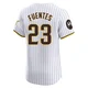 San Diego Padres ＃23 Tito Fuentes Men's White Elite Home Patch Jersey