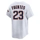 San Diego Padres ＃23 Tito Fuentes Men's White Limited Cooperstown Collection Jersey