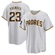 San Diego Padres ＃23 Tito Fuentes Youth White Replica 2024 World Tour Seoul Series Home Jersey