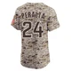 San Diego Padres ＃24 David Peralta Men's Camo Elite Alternate Vapor Premier Jersey