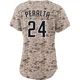 San Diego Padres ＃24 David Peralta Women's Camo Limited 2nd Alternate Jersey