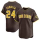 San Diego Padres ＃24 David Peralta Youth Brown Limited Away Jersey