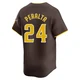 San Diego Padres ＃24 David Peralta Youth Brown Limited Away Jersey