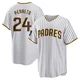 San Diego Padres ＃24 David Peralta Youth White Replica 2024 World Tour Seoul Series Home Jersey