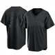 San Diego Padres ＃30 Derrel Thomas Youth Black Replica Pitch Fashion Jersey