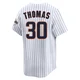 San Diego Padres ＃30 Derrel Thomas Youth White Limited Cooperstown Collection Jersey