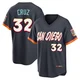 San Diego Padres ＃32 Nelson Cruz Men's Limited Obsidian 2026 City Connect Stadium Jersey