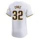 San Diego Padres ＃32 Nelson Cruz Men's White Elite Home Jersey