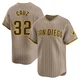 San Diego Padres ＃32 Nelson Cruz Youth Limited Tan Alternate Jersey