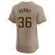 San Diego Padres ＃36 Gaylord Perry Men's Brown Elite Alternate Jersey