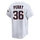 San Diego Padres ＃36 Gaylord Perry Men's White Limited Cooperstown Collection Jersey