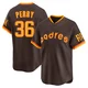 San Diego Padres ＃36 Gaylord Perry Youth Brown Limited Cooperstown Collection Jersey
