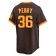San Diego Padres ＃36 Gaylord Perry Youth Brown Limited Cooperstown Collection Jersey