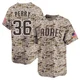 San Diego Padres ＃36 Gaylord Perry Youth Camo Limited 2nd Alternate Jersey