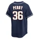 San Diego Padres ＃36 Gaylord Perry Youth Navy Limited Cooperstown Collection Jersey