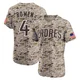 San Diego Padres ＃4 Jase Bowen Men's Camo Elite Alternate Vapor Premier Jersey