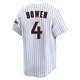 San Diego Padres ＃4 Jase Bowen Youth White Limited Cooperstown Collection Jersey