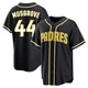 San Diego Padres ＃44 Joe Musgrove Men's Black Replica Fashion Out Jersey